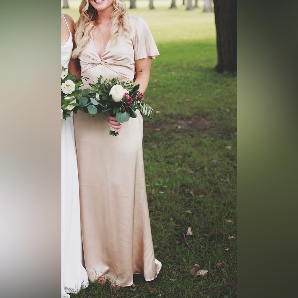 Show Me Your MuMu Champagne Wedding Dress